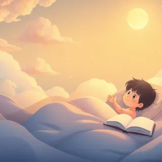 Cover illustration for ليان وسلم الغيوم القطنية