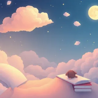 Cover illustration for 若曦和星尘小河